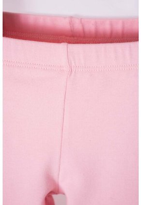 Conjunto LittleMic Caqui Y Palo De Rosa De Pantalón Para Bebé Niña 3-6