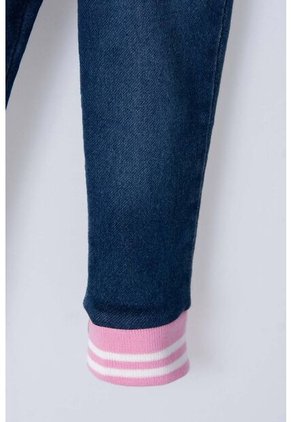 Jegging De LittleMic Indigo Oscuro Para Bebé Niña 9-12