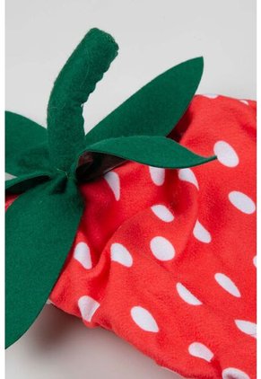 Conjunto LittleMic X3 Piezas Rojo Para Bebé Niña 6-9