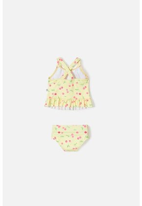 Vestido De Baño Littlemic Manga Sisa Para Niña 2T A 5T 3T