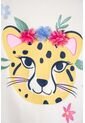 Buzo De LittleMic Marfil De Diseño Cerrado Para Niña 2T A 5T 4T de LittleMic