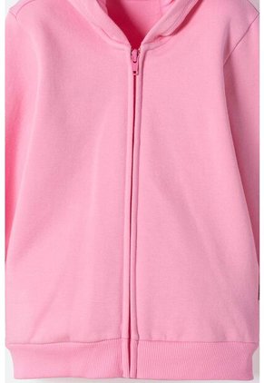 Buzo De Littlemic Con Cierre Rosado Para Niña 2T A 6T 3T