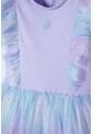 Vestido De Littlemic Con Tull Violeta Para Niña 2T A 5T 3T de LittleMic