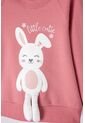 Buzo De LittleMic Cerrado Rosa Viejo Para Niña 2T A 5T 3T de LittleMic