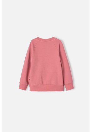 Buzo De LittleMic Cerrado Rosa Viejo Para Niña 2T A 5T 3T