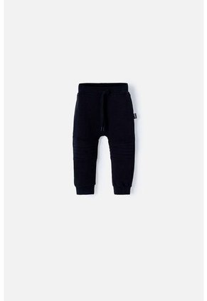 Jogger LittleMic Con Cordón Negro Para Bebé Niño 6-9