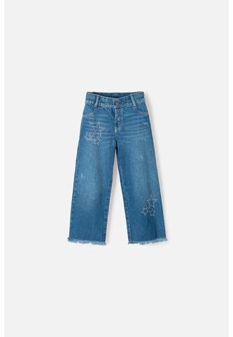 Jeans De LittleMic Azul Medio Para Niña 2T A 5T 2T LittleMic