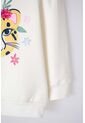 Buzo De LittleMic Marfil De Diseño Cerrado Para Niña 2T A 5T 5T de LittleMic