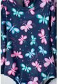 Vestido De Baño De Littlemic Con Gorro Multicolor Para Bebé Niña 3-6 de LittleMic