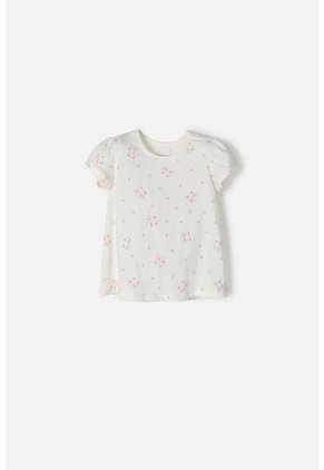 Vestido Tipo Jardinera De LittleMic Rosa Viejo Y Marfil Para Niña 2T A 5T 3T