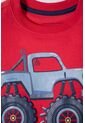 Camiseta LittleMic Roja Estampada En Frente Para Niño 2T A 5T 2T de LittleMic