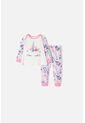 Pijama LittleMic Con Pantalón Largo Multicolor Para Bebé Niña 12-18 de LittleMic