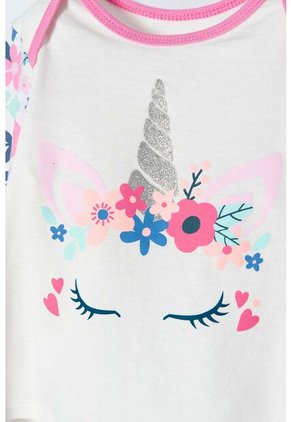 Pijama LittleMic Con Pantalón Largo Multicolor Para Bebé Niña 12-18