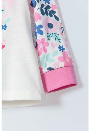 Pijama LittleMic Con Pantalón Largo Multicolor Para Bebé Niña 12-18