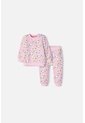 Conjunto De LittleMic Rosado De Pantalón Largo Para Bebe Niña 3-6 de LittleMic