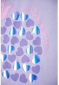 Camiseta De Littlemic Manga Corta Lavanda Para Niña 2T A 5T 4T de LittleMic