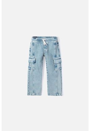 Jean De Littlemic Bota Ancha Para Niña 2T A 5T 4T