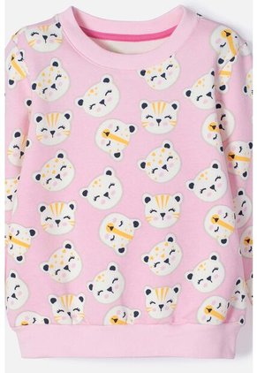 Conjunto De Littlemic Con Pantalón Largo Rosado Para Niña 2T A 6T 3T