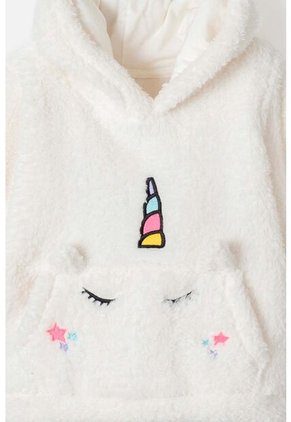 Buzo LittleMic Cerrado Marfil Para Niña 2T A 5T 2T