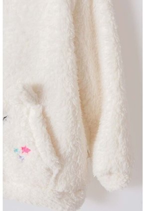 Buzo LittleMic Cerrado Marfil Para Niña 2T A 5T 2T