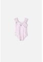 Vestido De Baño De Littlemic Rosado Para Niña 2T A 5T 2T de LittleMic