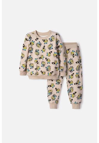 Conjunto Los Minions Pantalón Largo Caqui Para Niño 2T A 6T 2T LittleMic