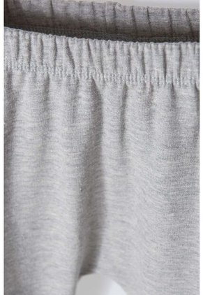 Conjunto LitttleMic Con Pantalón Blanco Y Gris Para Bebé Niño 3-6