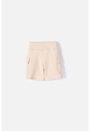 Bermuda De Littlemic Con Cordón Caqui Para Niño 2T A 5T 5T