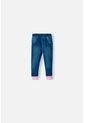 Jegging De LittleMic Indigo Oscuro Para Bebé Niña 6-9 de LittleMic