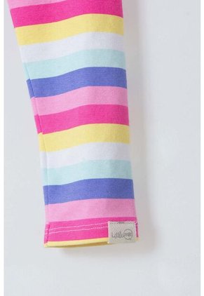 Leggings Littlemic Multicolor Con Elástico Para Niña 2T A 5T 2T
