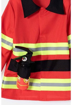 Disfraz Bombero De Littlemic Para Niño De 3T A 4T 3T