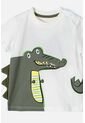 Conjunto LittleMic  Con Pantalón Verde Y Blanco Para Bebé Niño 6-9 de LittleMic