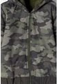 Chaqueta Littlemic Con Cierre Verde Militar Niño 2T A 5T 5T de LittleMic