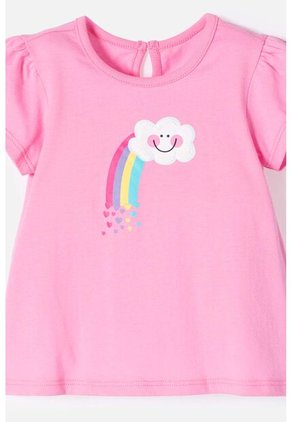 Conjunto LittleMic Multicolor Manga Corta Para Bebé Niña 3-6