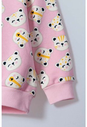 Conjunto De Littlemic Con Pantalón Largo Rosado Para Niña 2T A 6T 2T