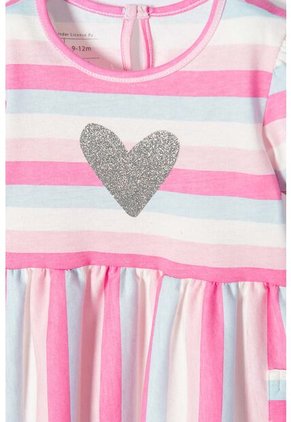 Vestido De LittleMic Manga Corta Para Bebé Niña 3-6