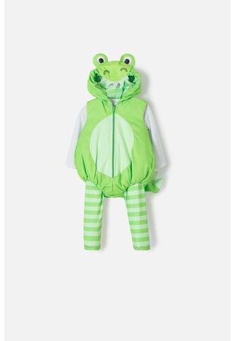 Conjunto LittleMic X3 Prendas Verde Para Bebé Niño 9-12 LittleMic