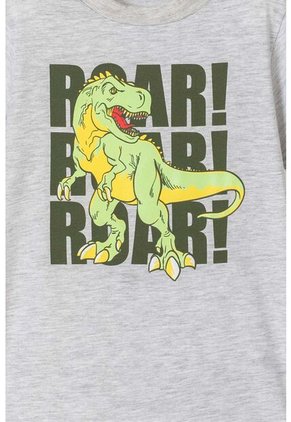 Conjunto Para Niño, De Pantalón Largo Gris/verde De LittleMic 3T