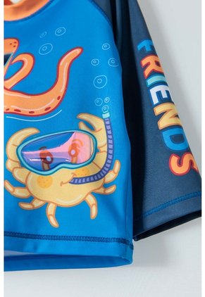 Conjunto De Baño LittleMic Multicolor Con Gorro Para Bebé Niño 12-18