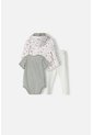 Conjunto LittleMic Multicolor Con Leggins Y Chaqueta Para Bebé Niña 9-12 de LittleMic