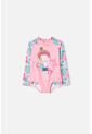 Vestido De Baño LittleMic Multicolor Tipo Enterizo Para Niña 2T A 5T 5T de LittleMic