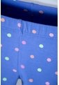 Leggins LittleMic Con Cintura Elástica Azul Para Niña 2T A 5T 5T de LittleMic