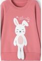 Buzo De LittleMic Cerrado Rosa Viejo Para Niña 2T A 5T 4T de LittleMic