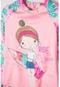 Vestido De Baño LittleMic Multicolor Tipo Enterizo Para Niña 2T A 5T 5T de LittleMic