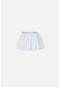 Falda Littlemic Tipo Tutú Blanco Para Niña 2T A 5T 4T de LittleMic
