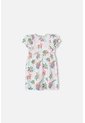 Vestido De LittleMic Multicolor Manga Corta Para Niña 2T A 5T 4T de LittleMic