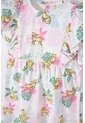 Vestido De LittleMic Multicolor Manga Corta Para Niña 2T A 5T 4T de LittleMic