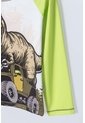Conjunto De Baño LittleMic Verde De Camiseta Manga Larga Para Niño 2T A 5T 2T de LittleMic