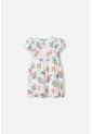 Vestido De LittleMic Multicolor Manga Corta Para Niña 2T A 5T 4T de LittleMic