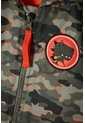 Chaqueta De LittleMic Con Cierre Y Chompa Verde Militar  Para Bebé Niño 9-12 de LittleMic